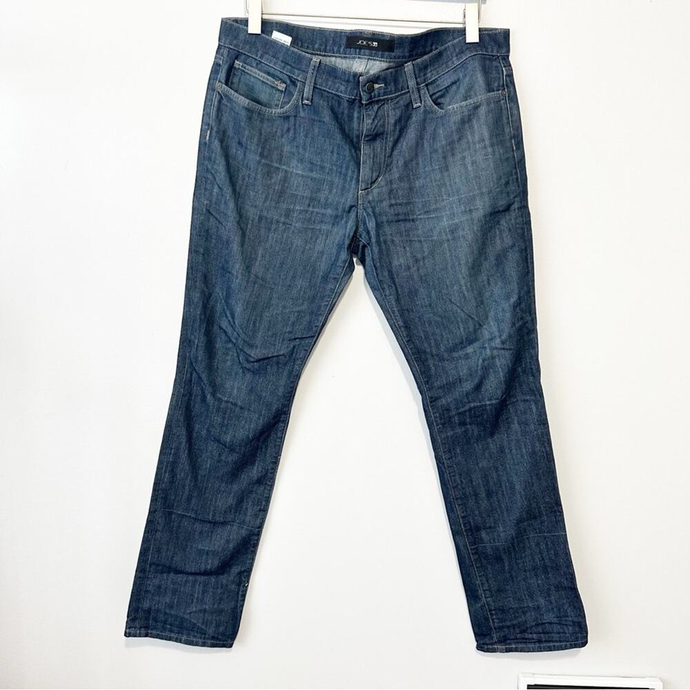 Joes Jeans the Brixton fit men’s size 36x34 blue denim cotton straight leg